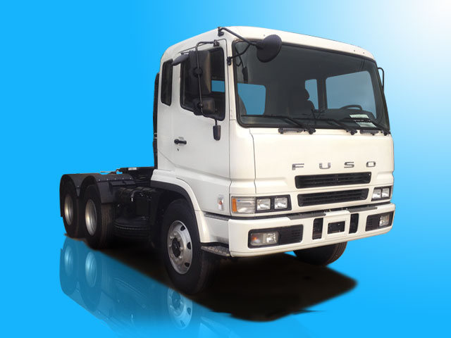 Xe đầu kéo Fuso FV 2 cầu sức kéo 60 tấn