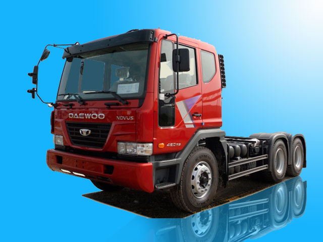 Xe đầu kéo Daewoo V3TVF 2 cầu 420PS