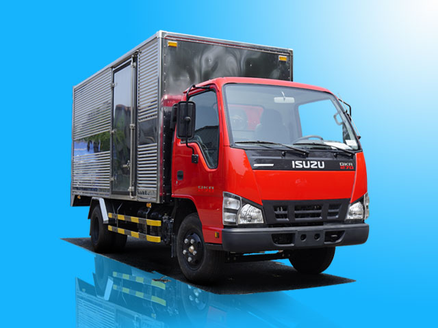 Xe tải Isuzu 3 tấn thùng kín - QKR77HE4