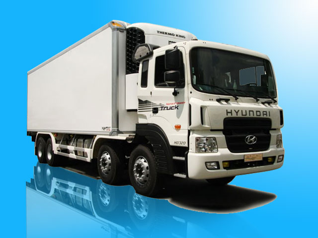 Xe Đông Lạnh Hyundai HD320 4 chân 16 tấn